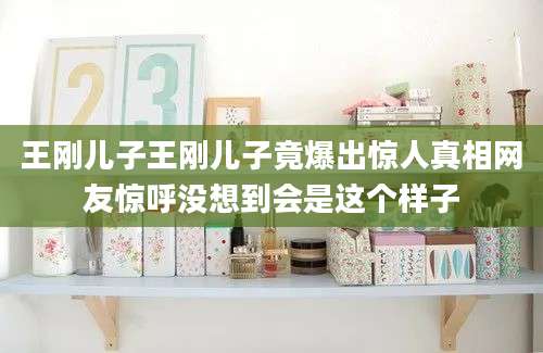 王刚儿子王刚儿子竟爆出惊人真相网友惊呼没想到会是这个样子