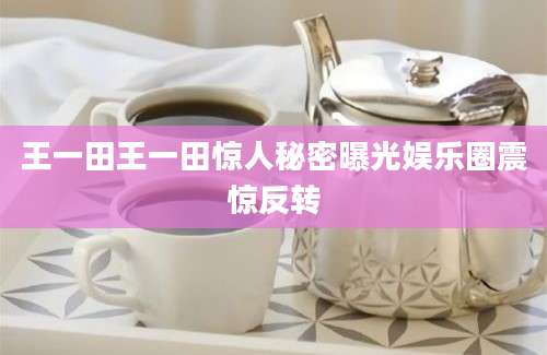 王一田王一田惊人秘密曝光娱乐圈震惊反转