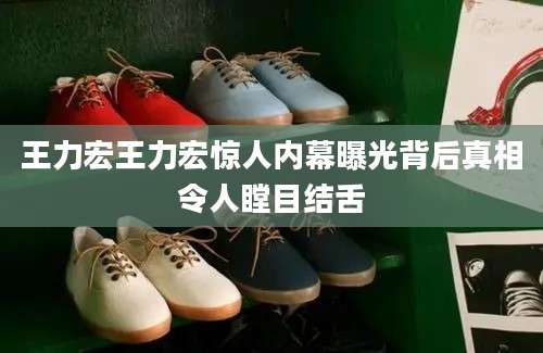 王力宏王力宏惊人内幕曝光背后真相令人瞠目结舌
