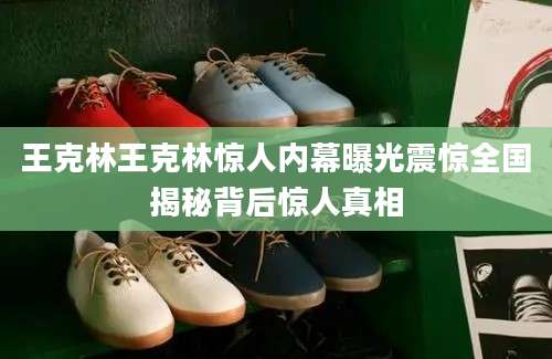 王克林王克林惊人内幕曝光震惊全国揭秘背后惊人真相