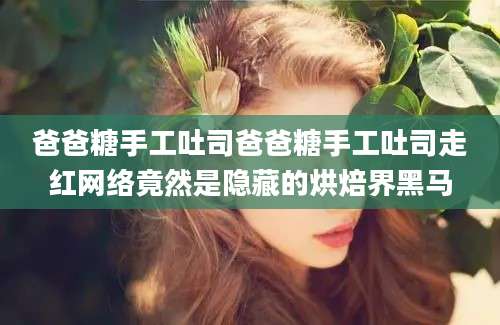 爸爸糖手工吐司爸爸糖手工吐司走红网络竟然是隐藏的烘焙界黑马