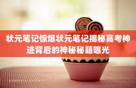 状元笔记惊爆状元笔记揭秘高考神迹背后的神秘秘籍曝光