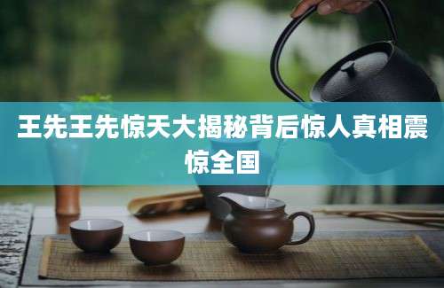 王先王先惊天大揭秘背后惊人真相震惊全国