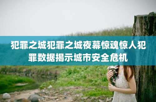 犯罪之城犯罪之城夜幕惊魂惊人犯罪数据揭示城市安全危机