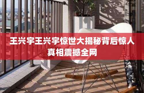 王兴宇王兴宇惊世大揭秘背后惊人真相震撼全网