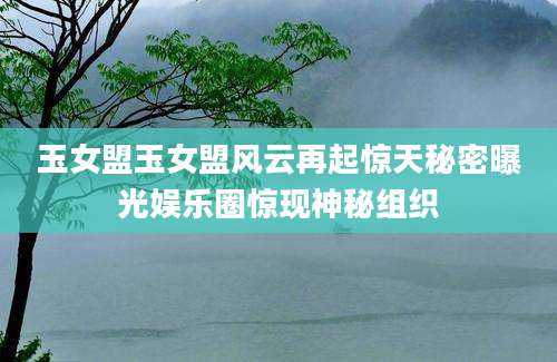 玉女盟玉女盟风云再起惊天秘密曝光娱乐圈惊现神秘组织
