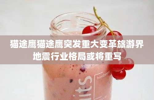 猫途鹰猫途鹰突发重大变革旅游界地震行业格局或将重写