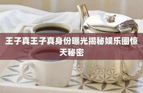 王子真王子真身份曝光揭秘娱乐圈惊天秘密